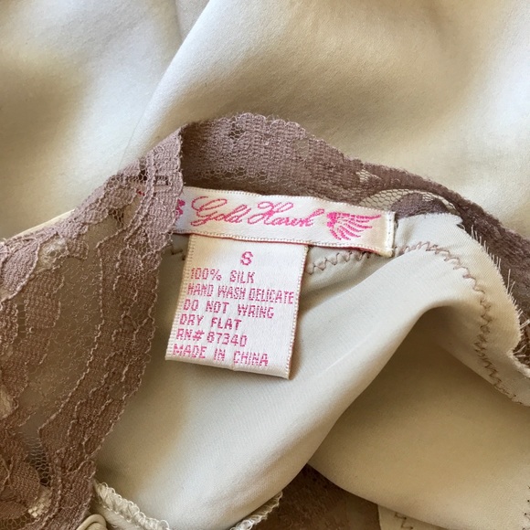 Gold Hawk Embroidered Cami - Picture 5 of 5